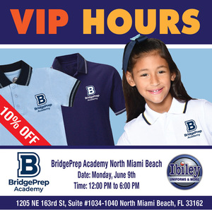 SAVE THE DATE PRIVATE UNIFORM SALE